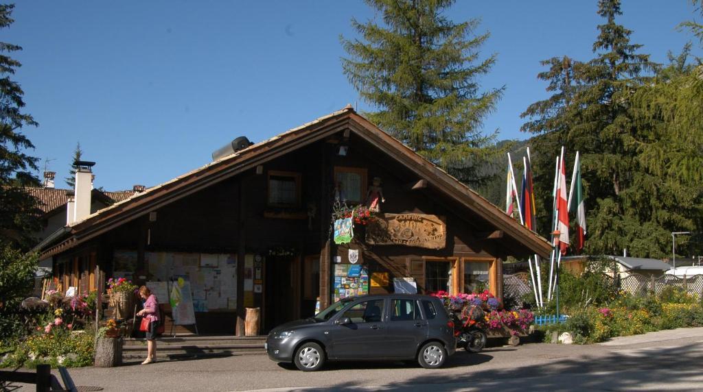 Camping Catinaccio Rosengarten Pozza di Fassa Exteriér fotografie